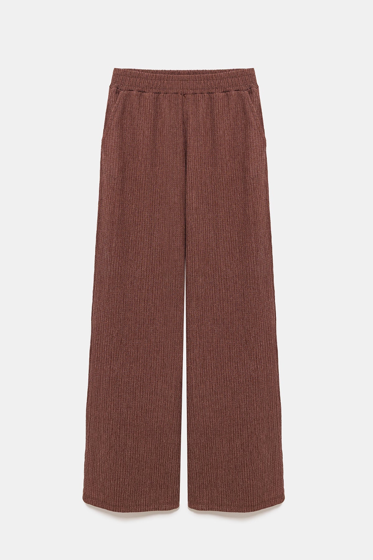 Bequeme Hose mit Struktur