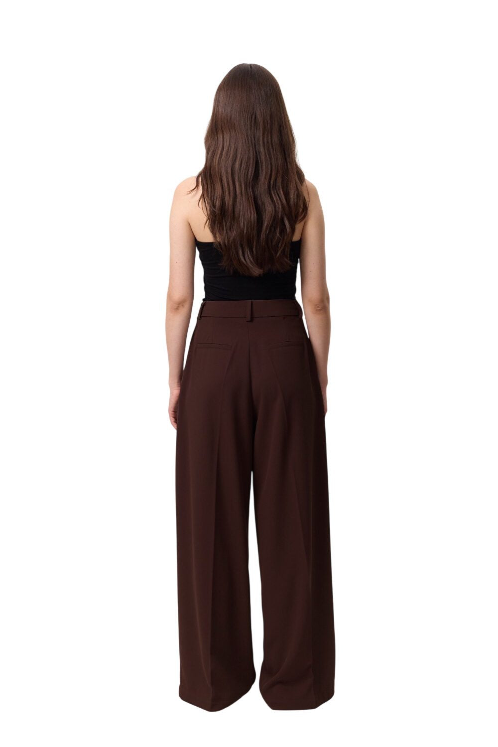 SCHWARZE FALTENHOSE