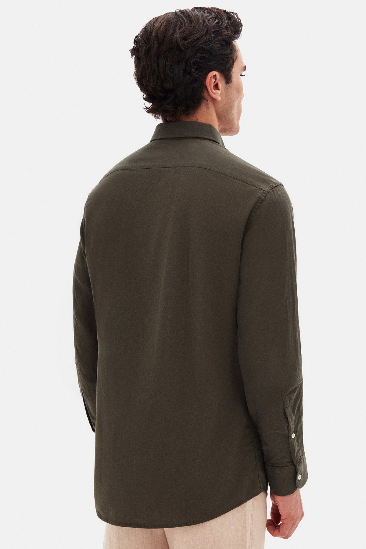 Ds Damat Schwarzes Button-Down Hemd