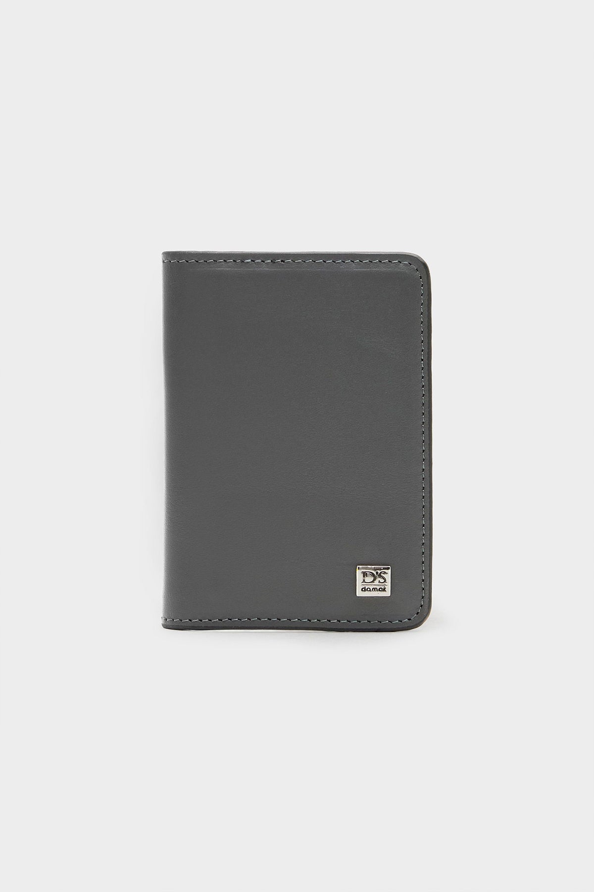 Ds Damat Schwarze Echtleder Geldbörse