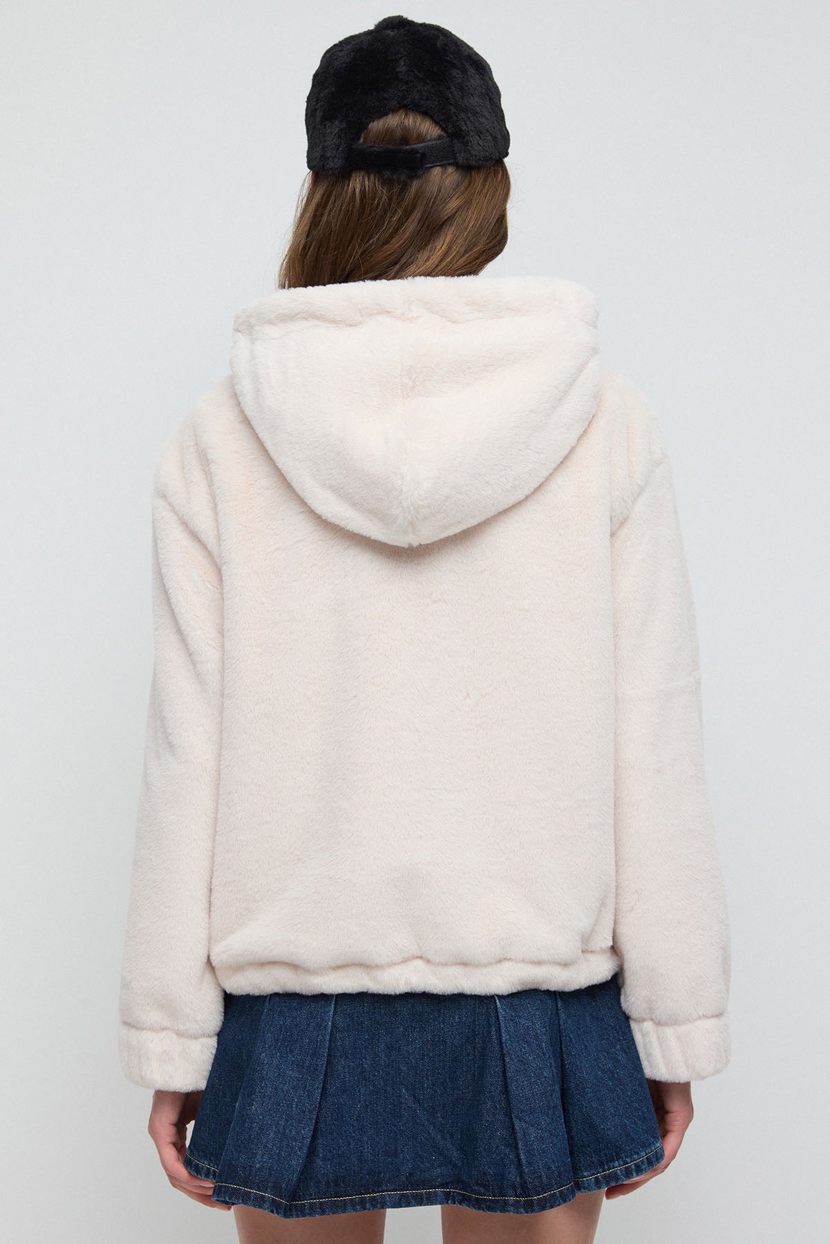 Fleecejacke mit Reißverschluss