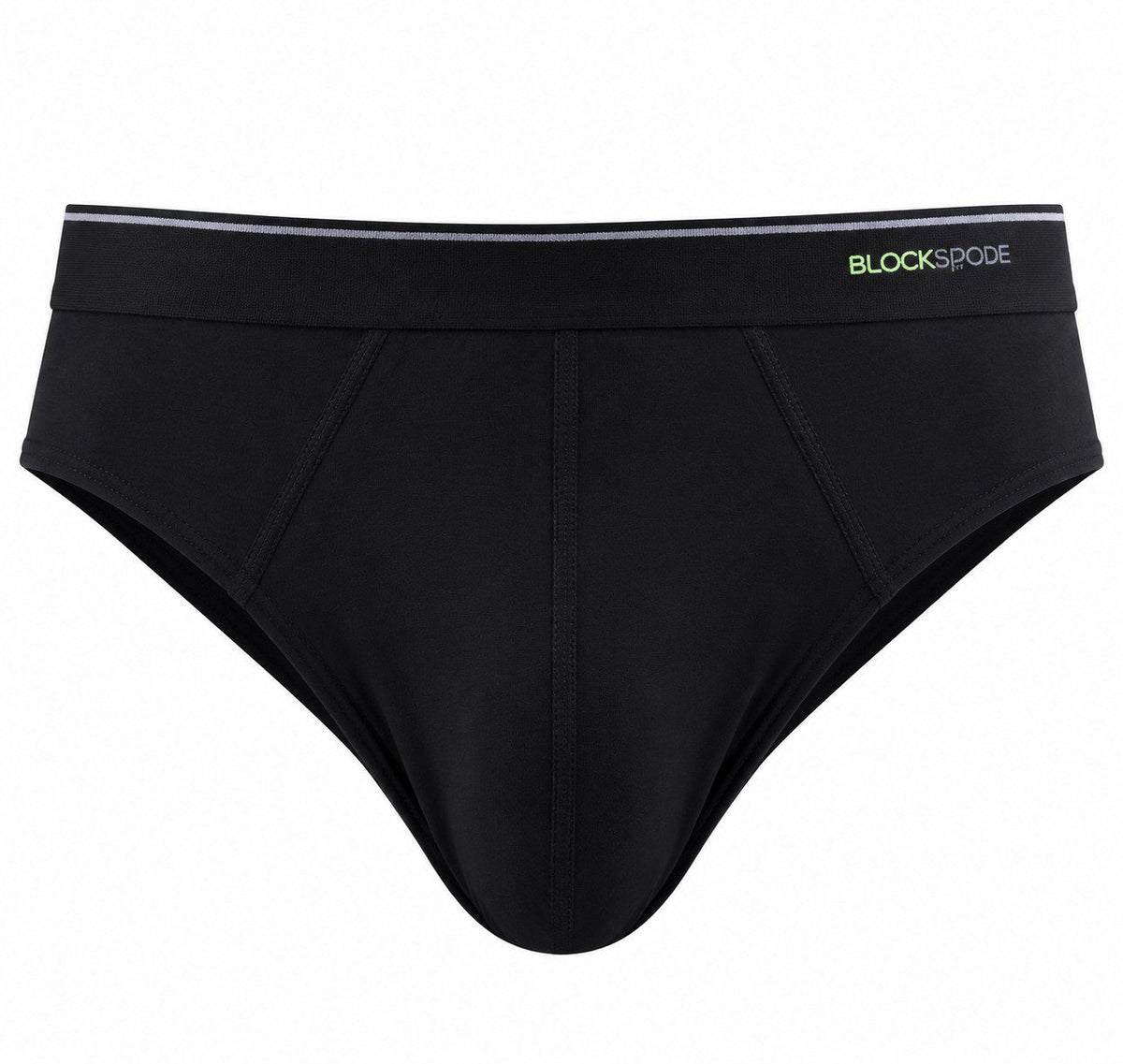 Herren 3er-Pack Weiche Baumwollslips - Schwarz Grau