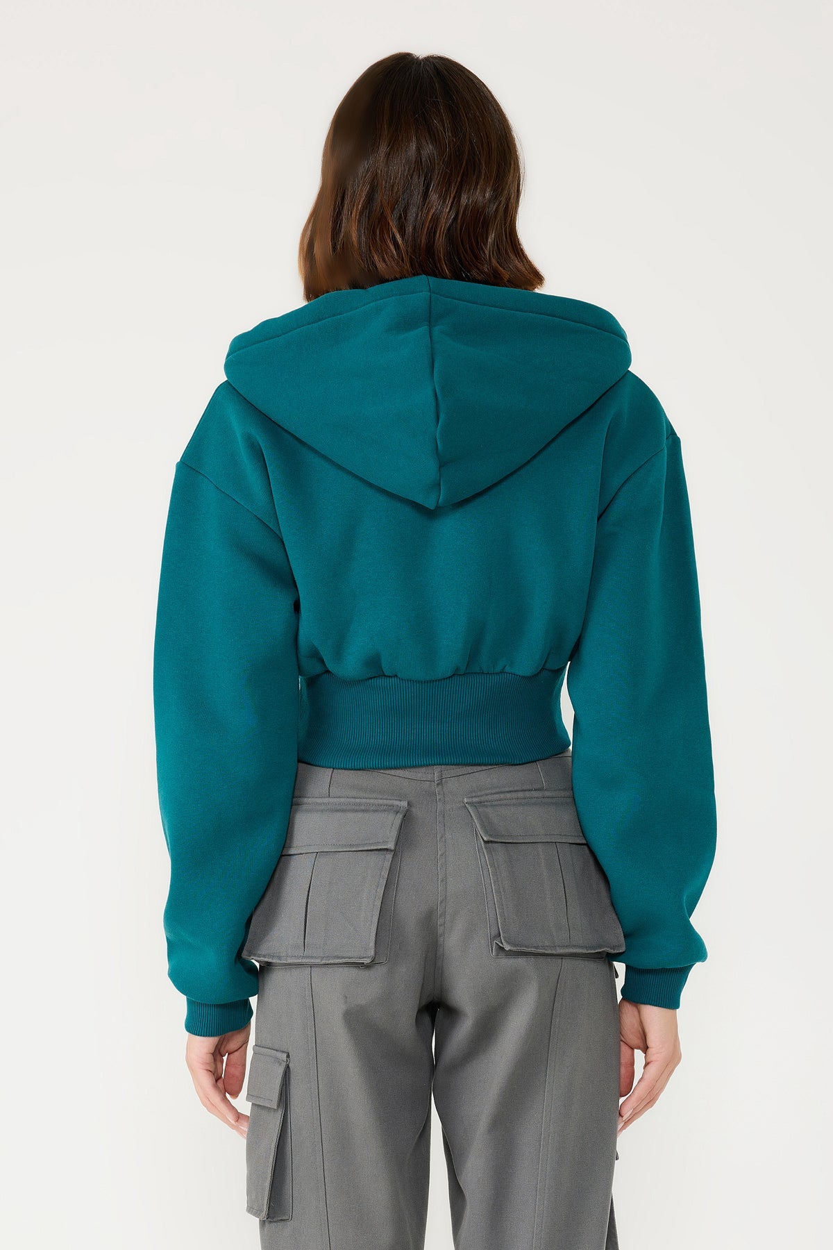 Kapuzenpullover mit Reißverschluss