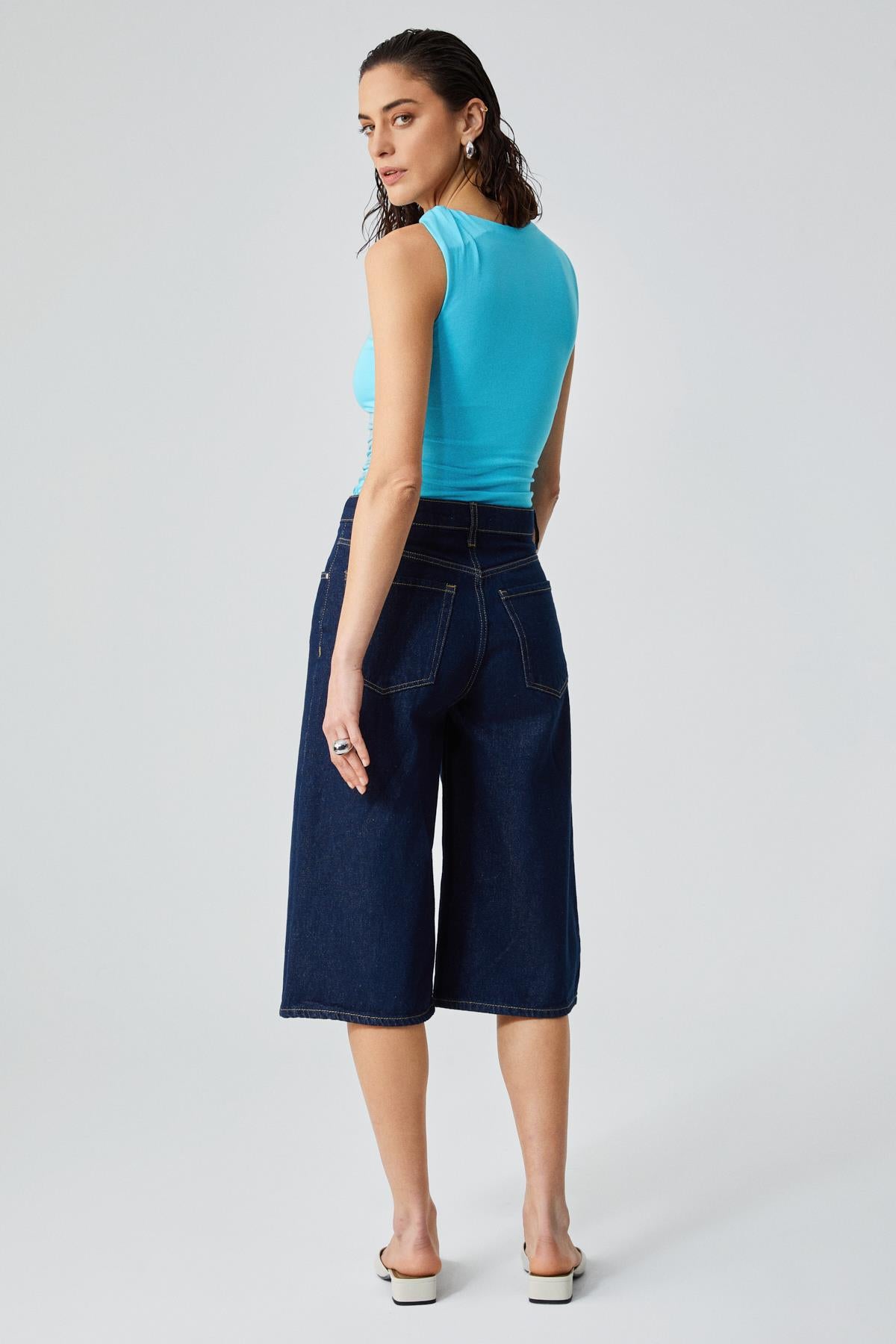 FLORIANNA Damen Drapierte Bluse