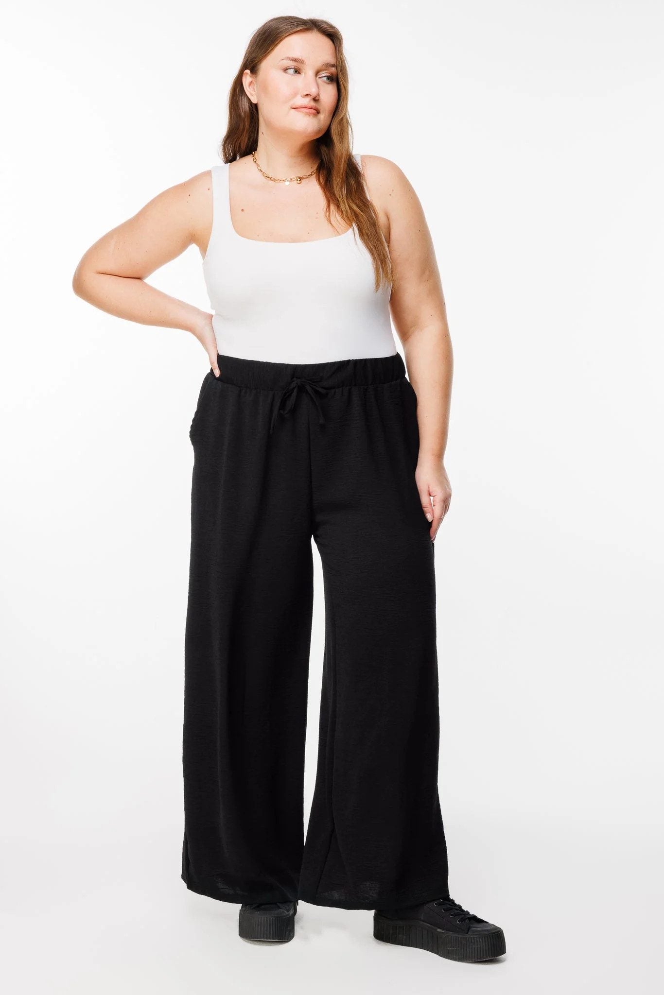 Weite Stretch-Yogahose