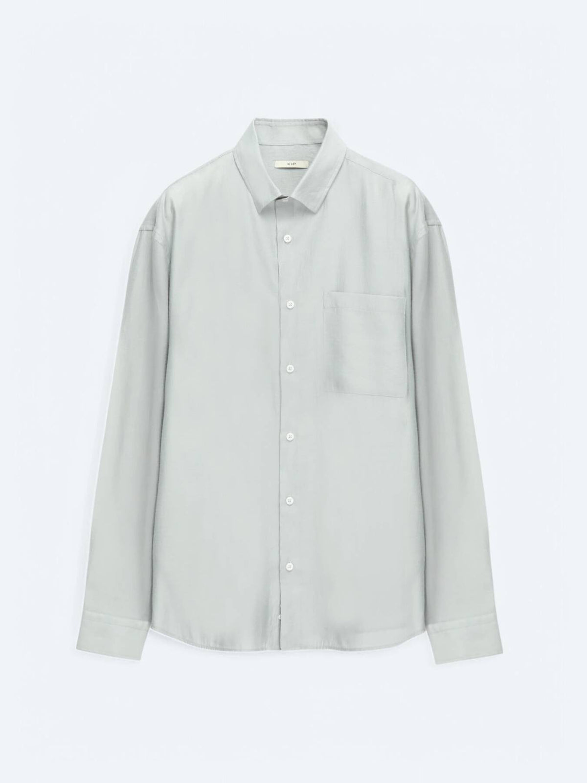 Graues Oversized Casual Webshirt