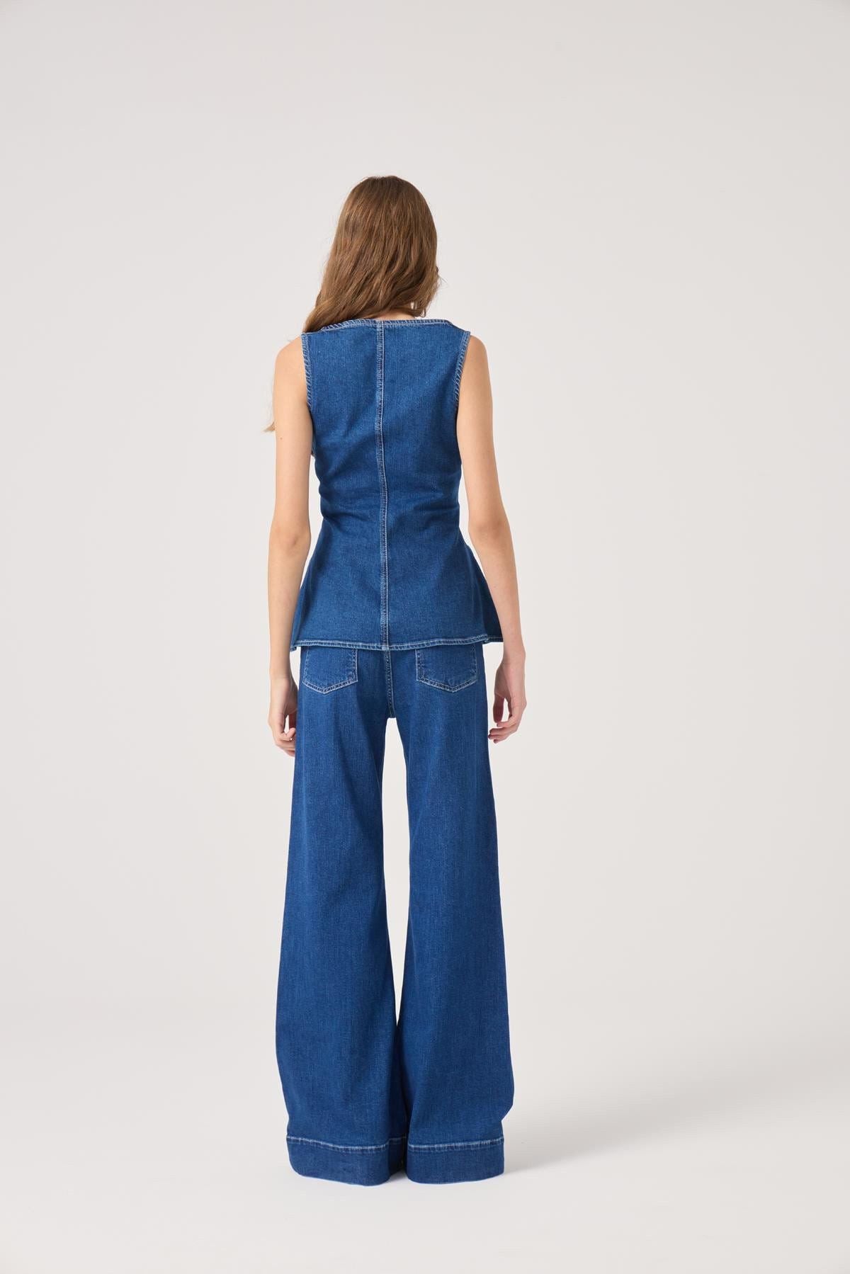 Hochbund Tiara Jeans Bustier