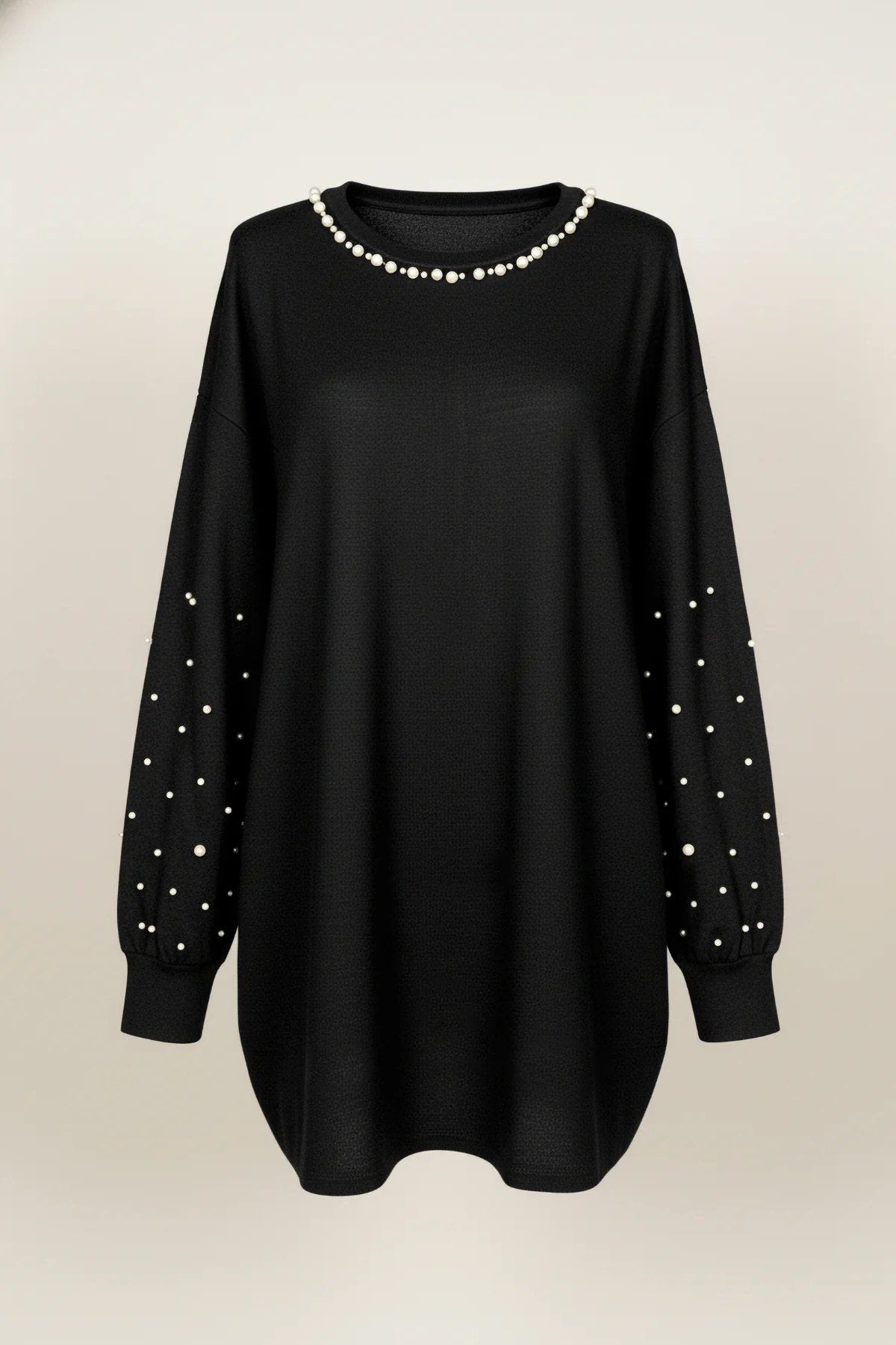 Bluse mit Perlendetail