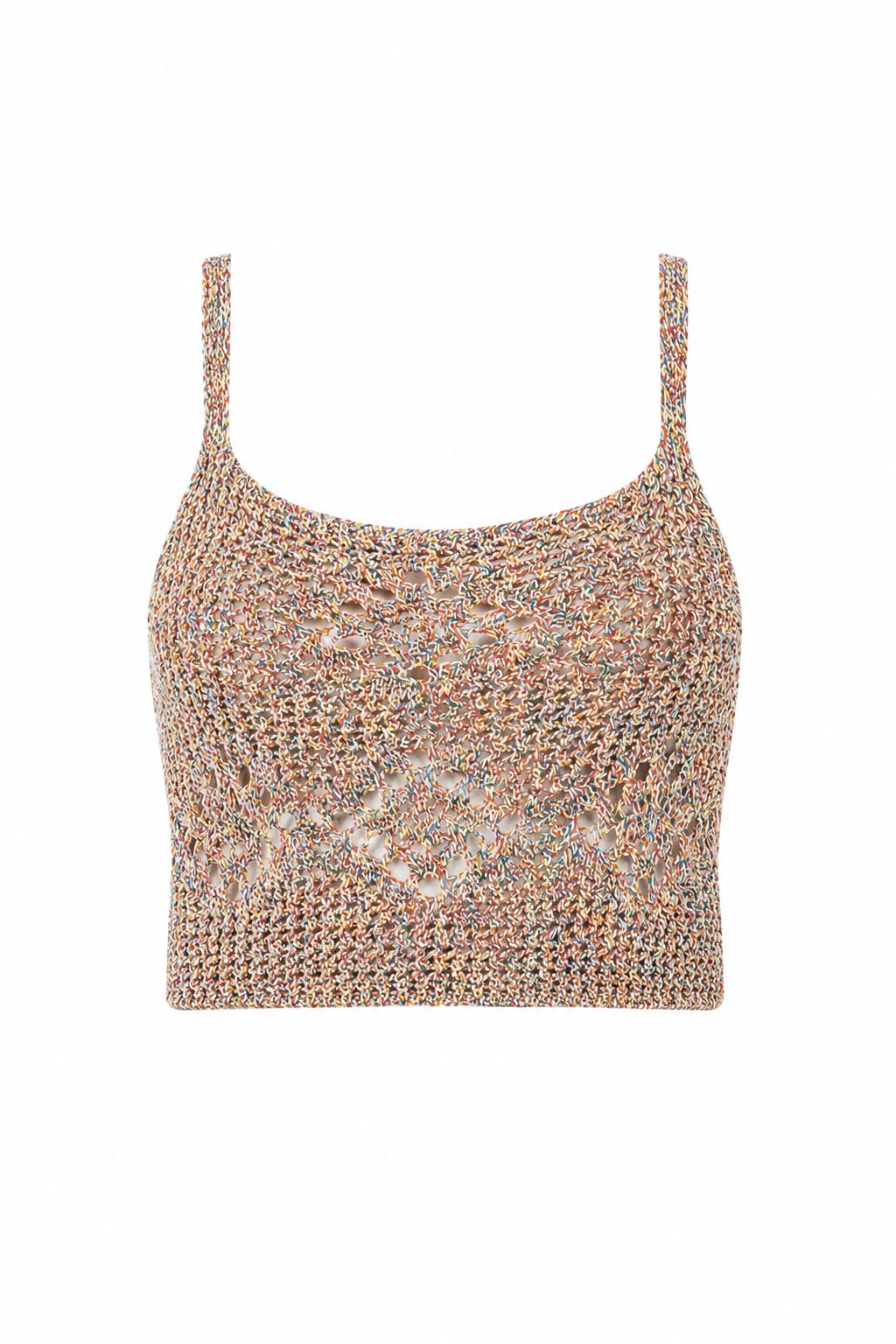 Gestricktes Bustier mit Trägern