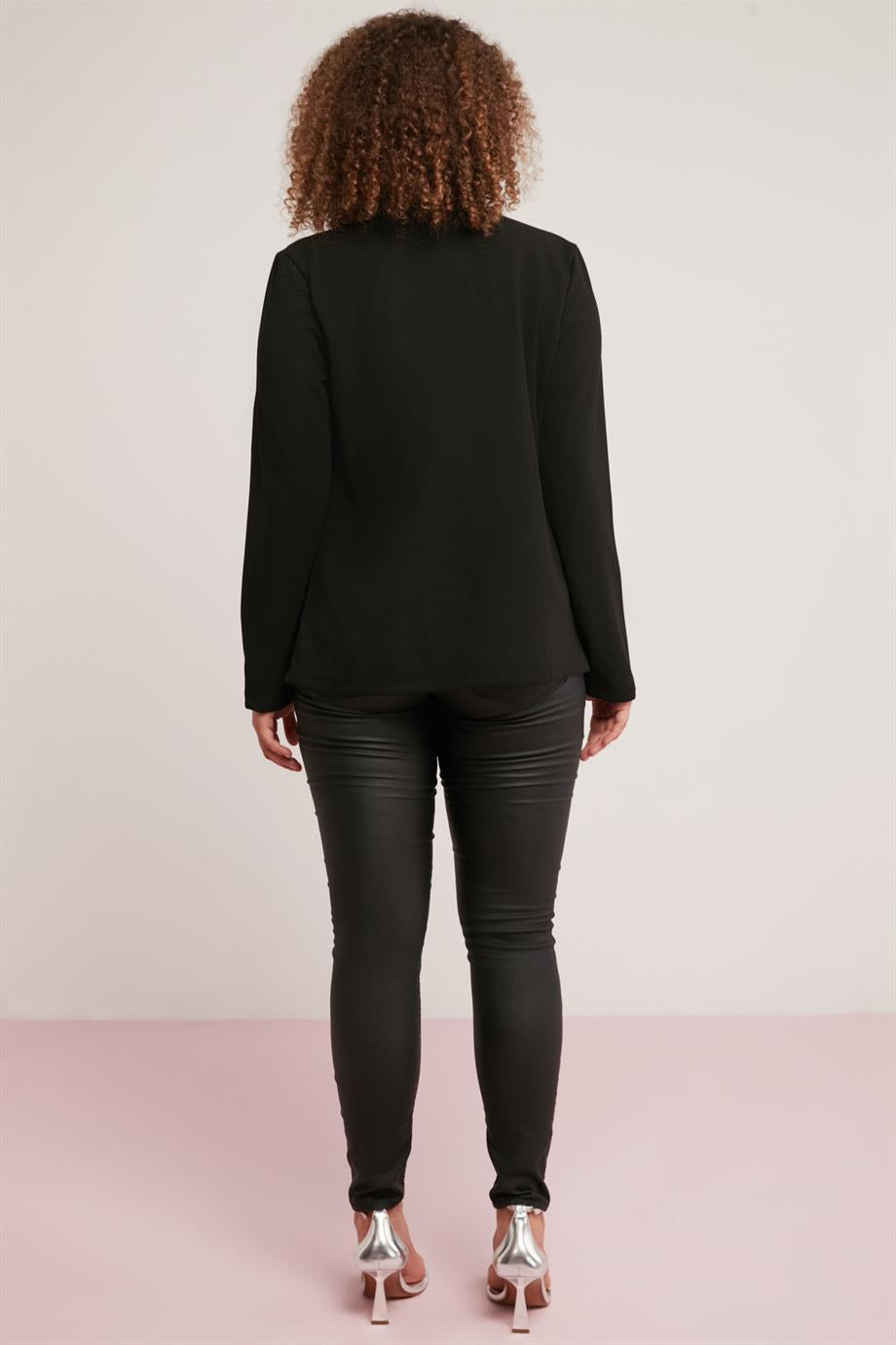 JAMILA Damen Jeansblazer Jacke