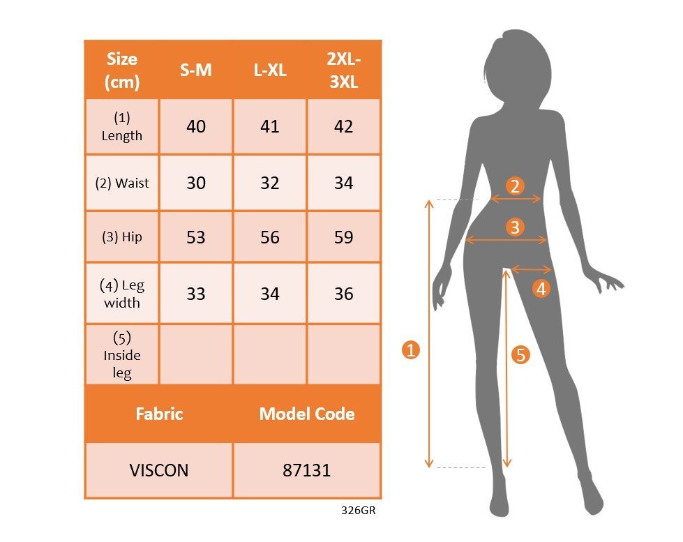 JANE'S Damen Hohe Taille Kreuz Seitendetail Schlitz Viskose Hose