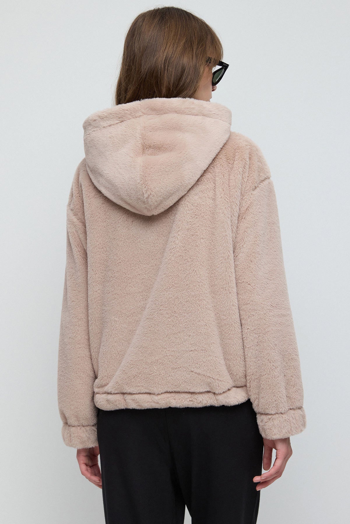 Fleecejacke mit Reißverschluss