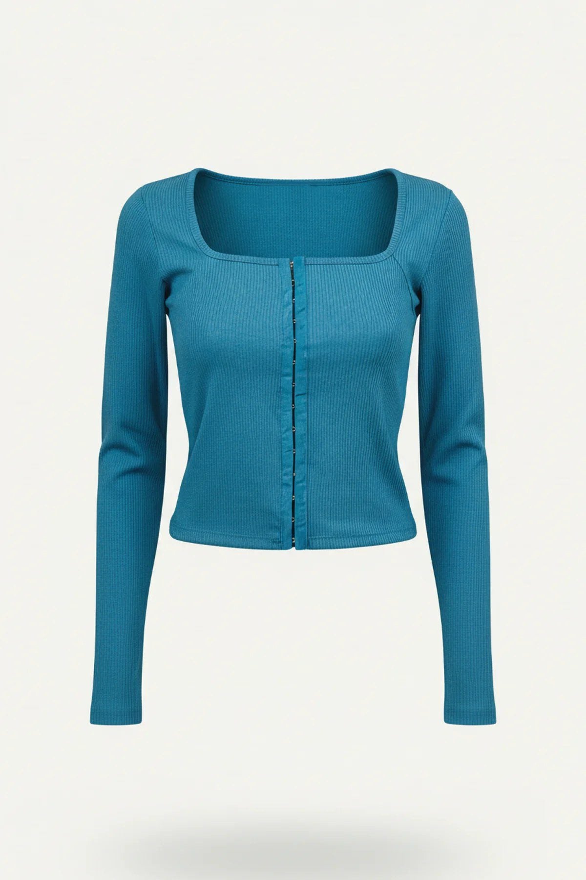 Quadratisches Neck Crop Top