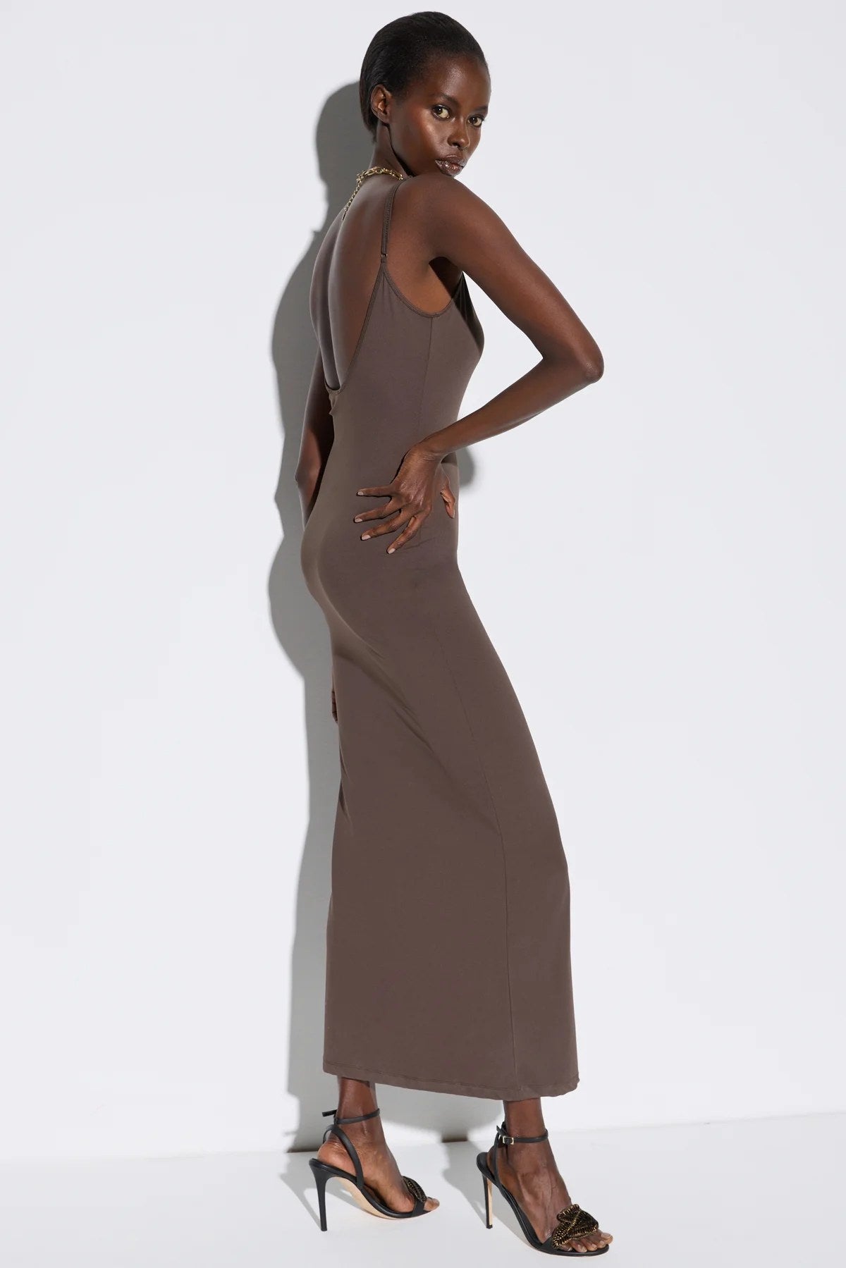 Maxikleid mit Trägern