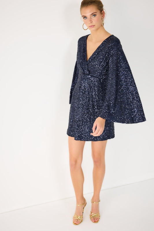 Pailletten-Minikleid