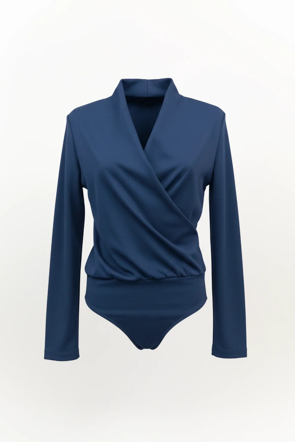 Langarm Snap Bodysuit mit Kragen