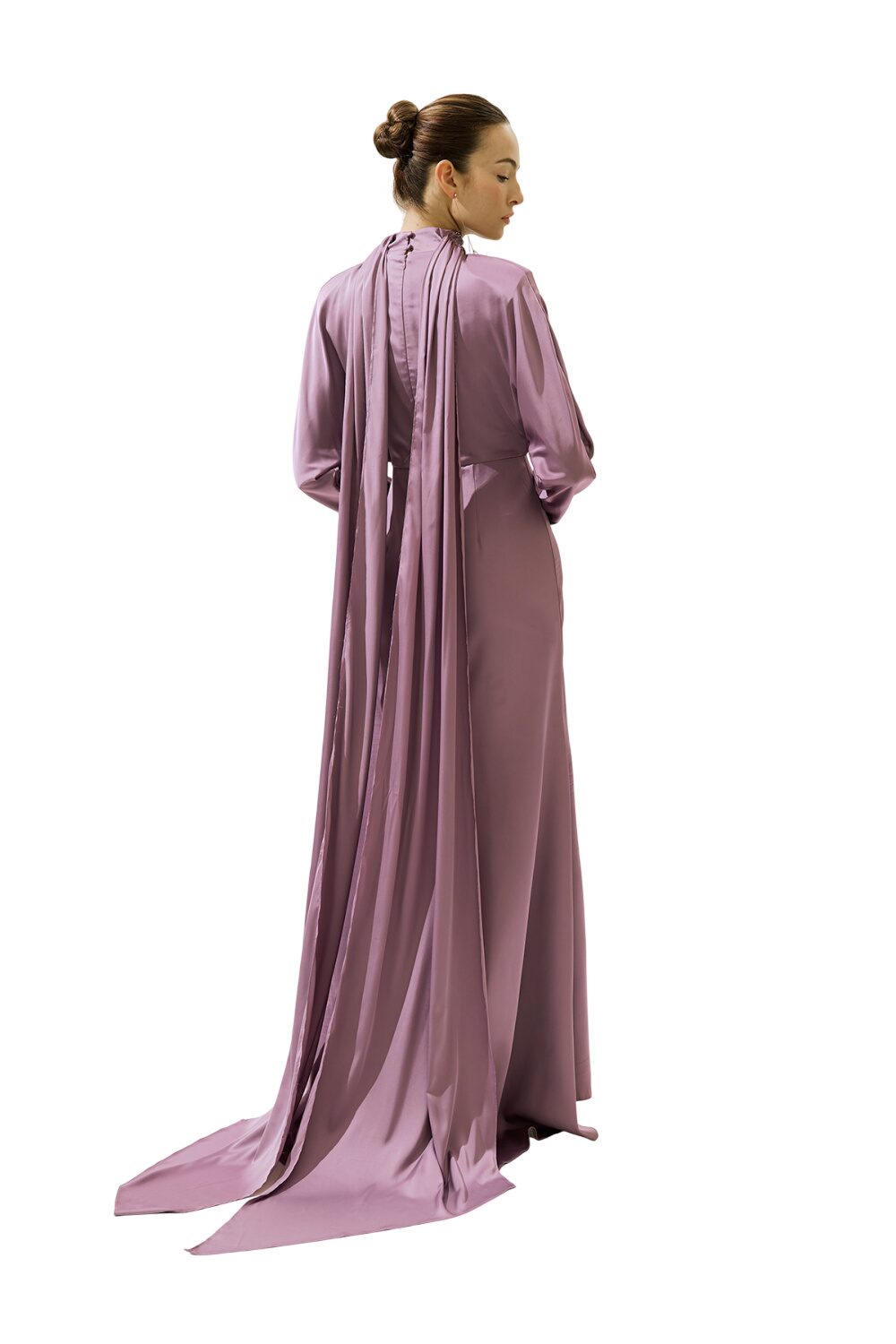 L'AMOUR VERZIERUNGENES ABENDKLEID, SCHWARZ