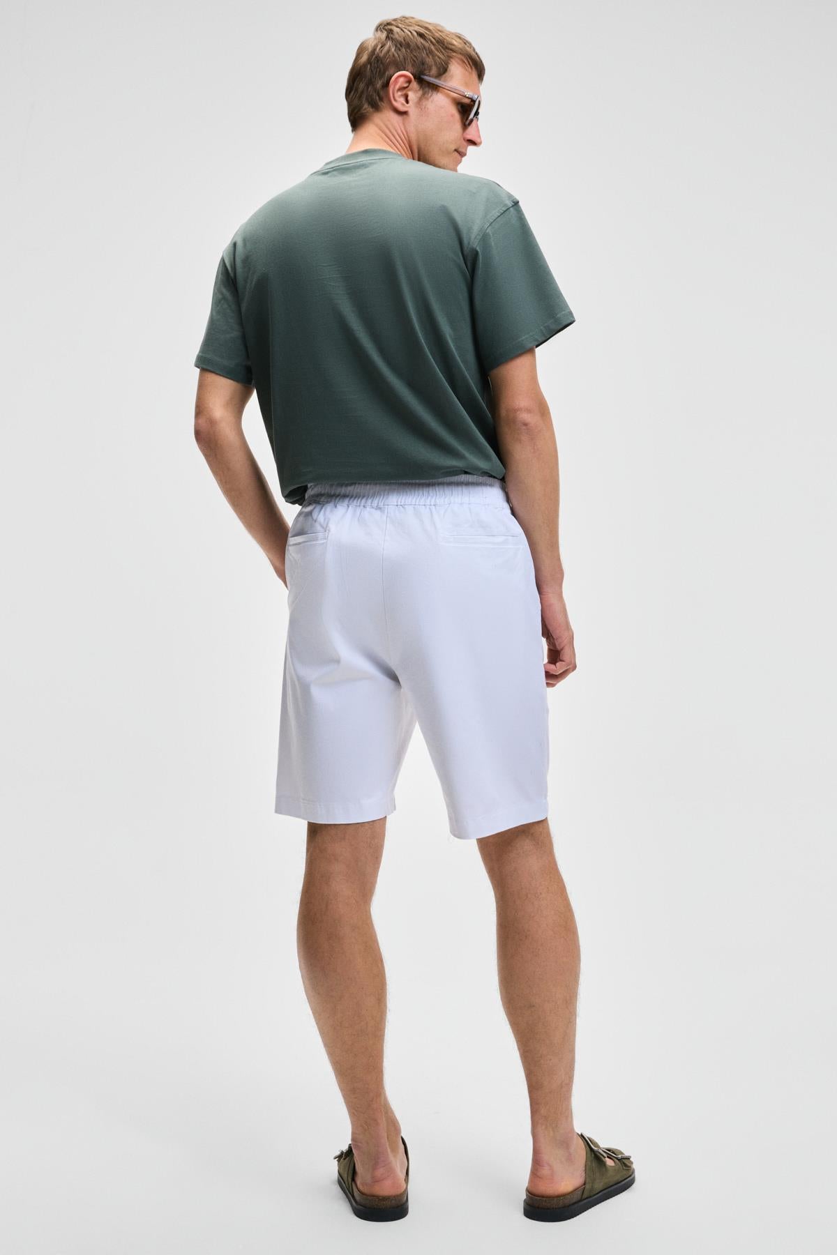 LASPER Herren Stretch Relaxed Shorts