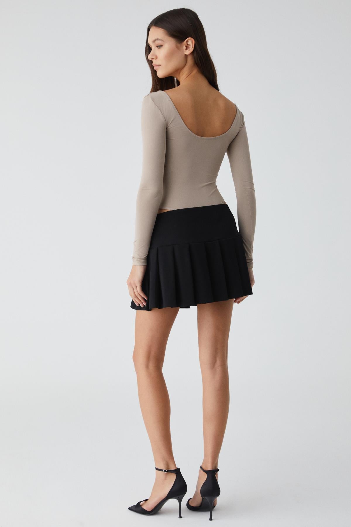 LEARY Damen High-Waist Rock