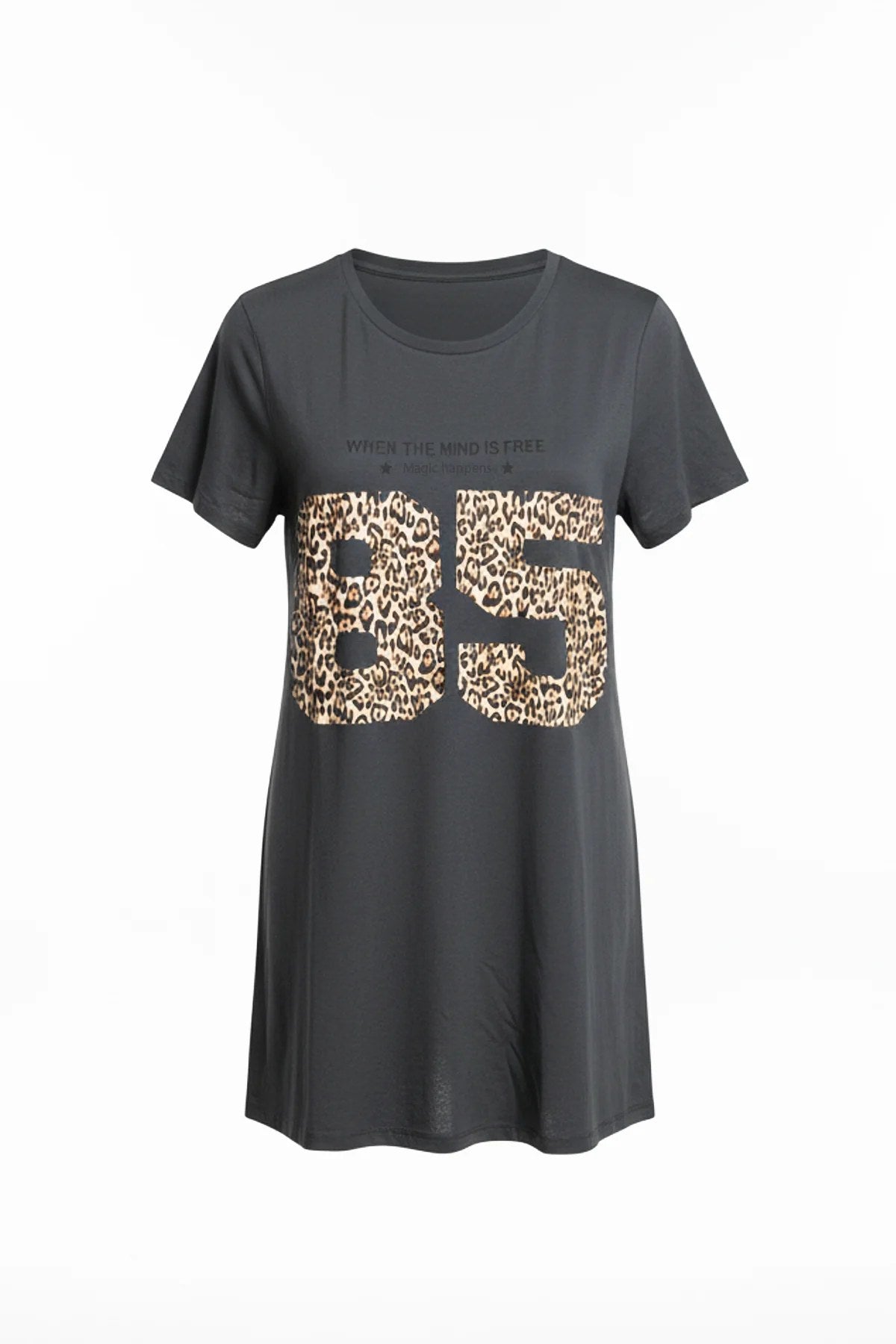 Leopardenmuster-T-Shirt