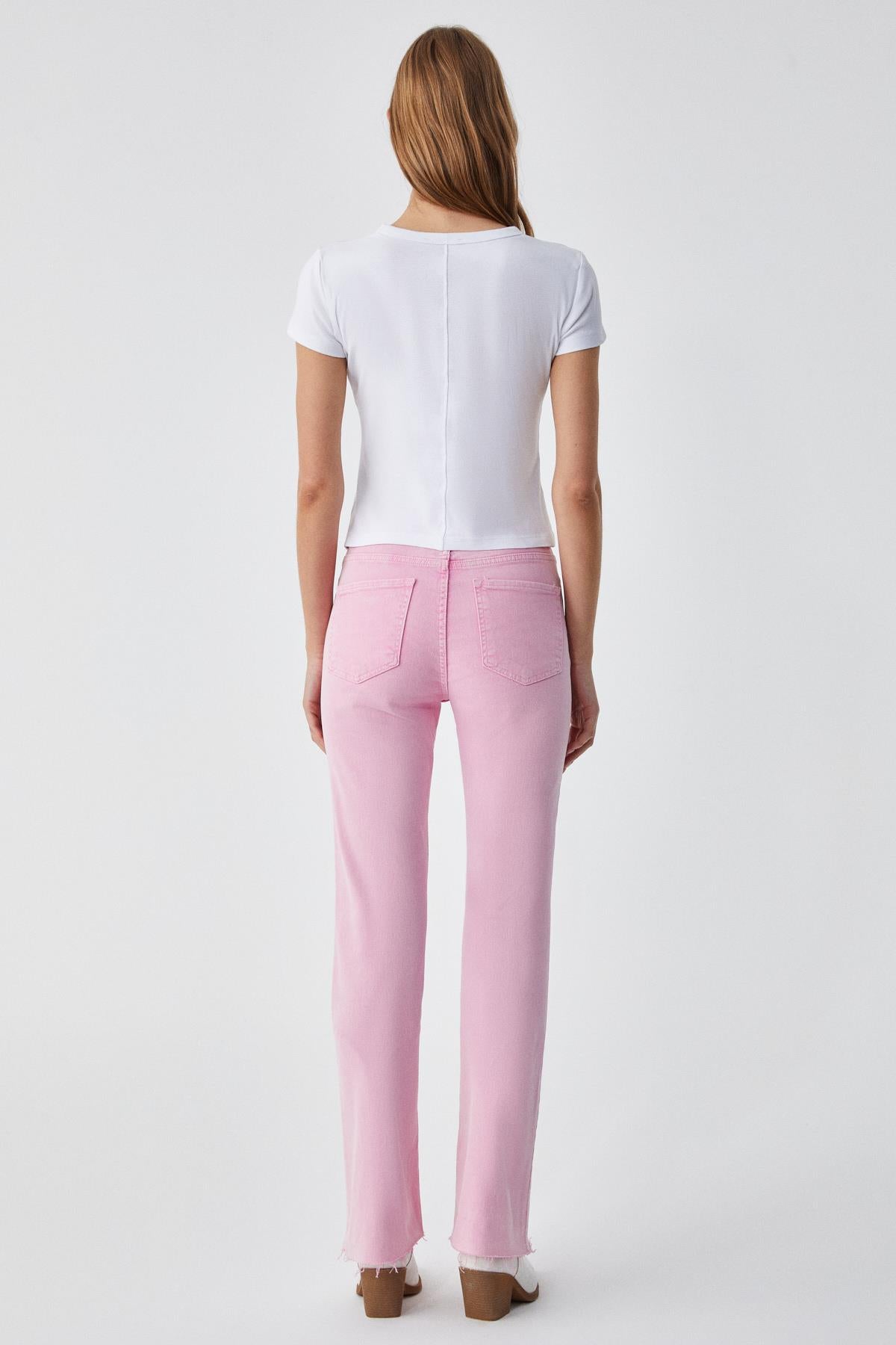 MASROUTI Damen Slim V-Ausschnitt Tee