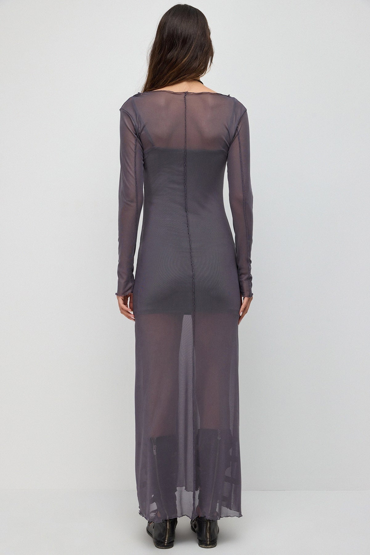 Langes Tüllkleid