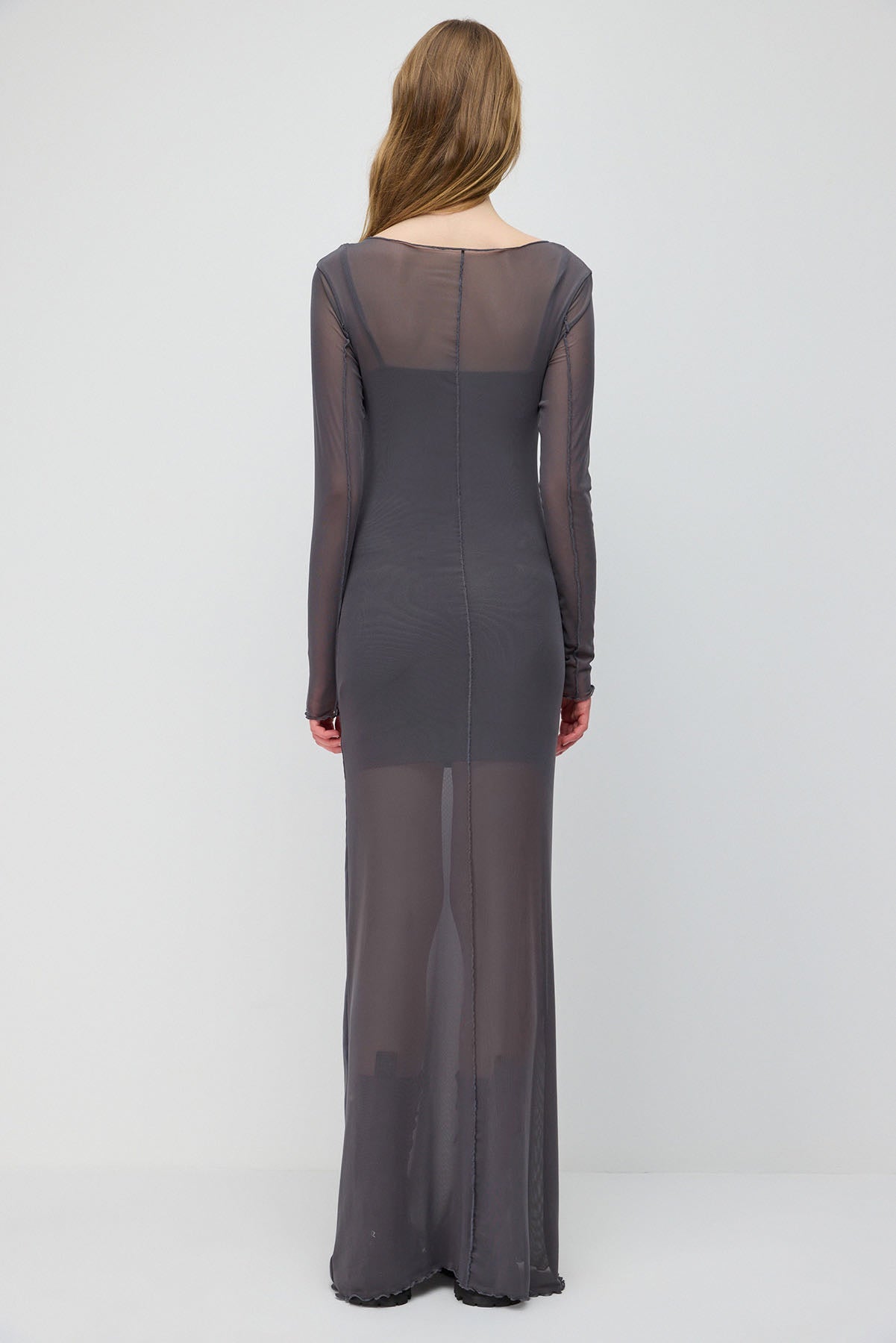 Langes Tüllkleid