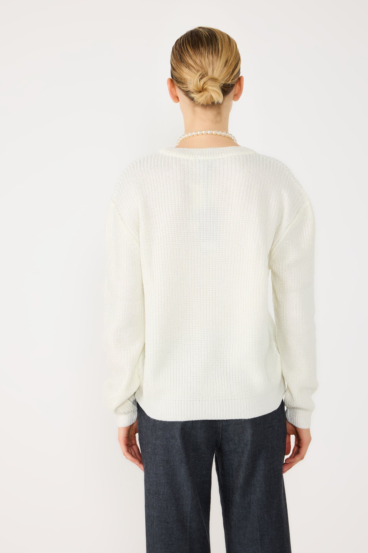 Strickpullover in lockerer Passform
