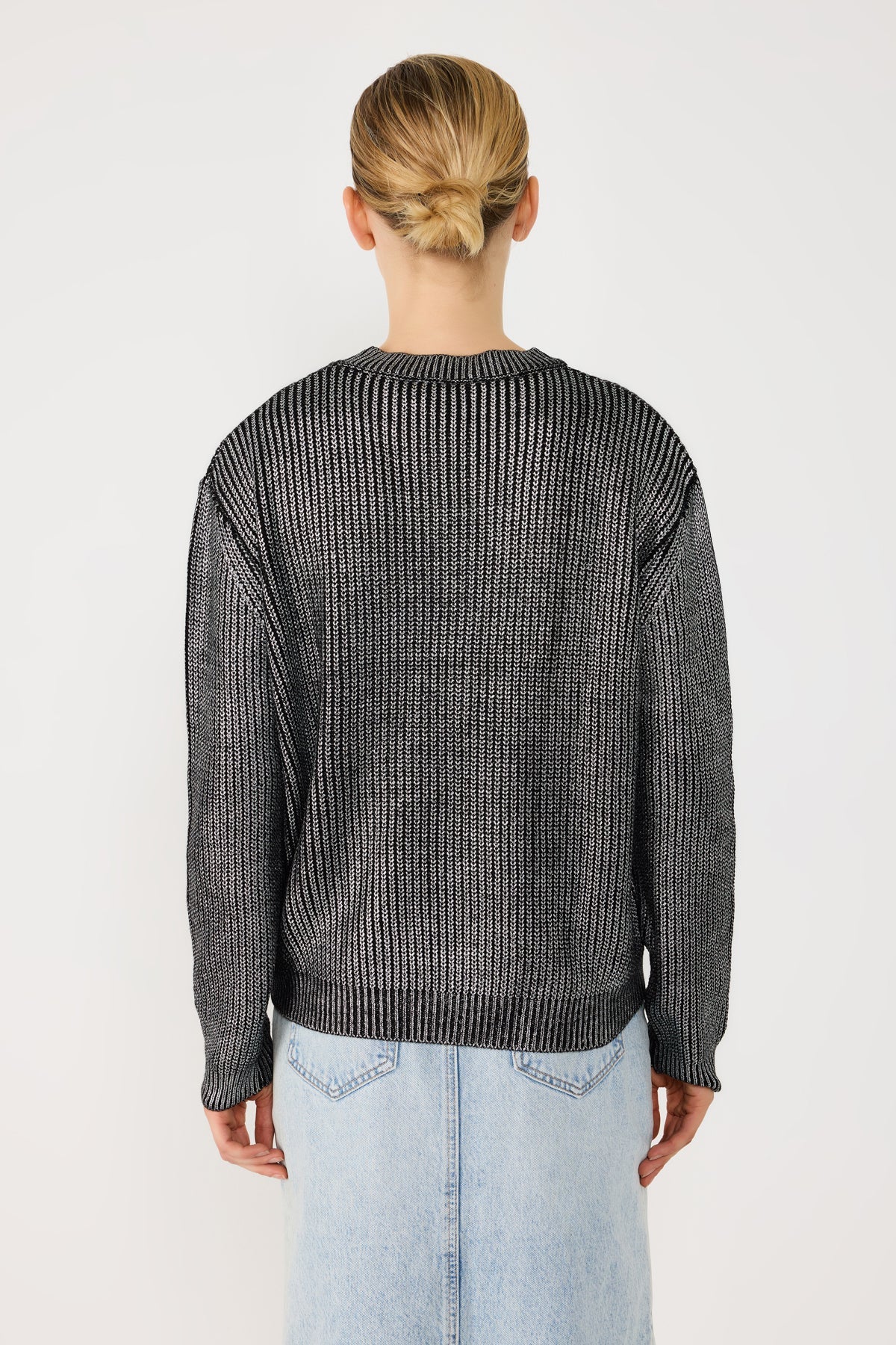 Strickpullover in lockerer Passform