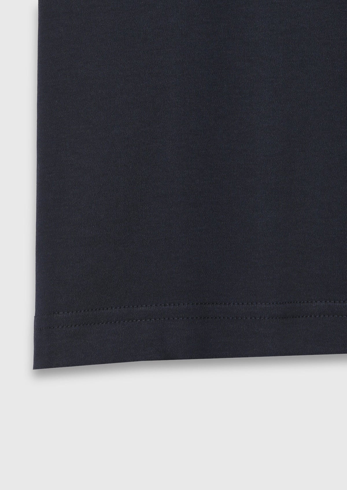 Marineblaues schlichtes 100% Baumwoll-T-Shirt