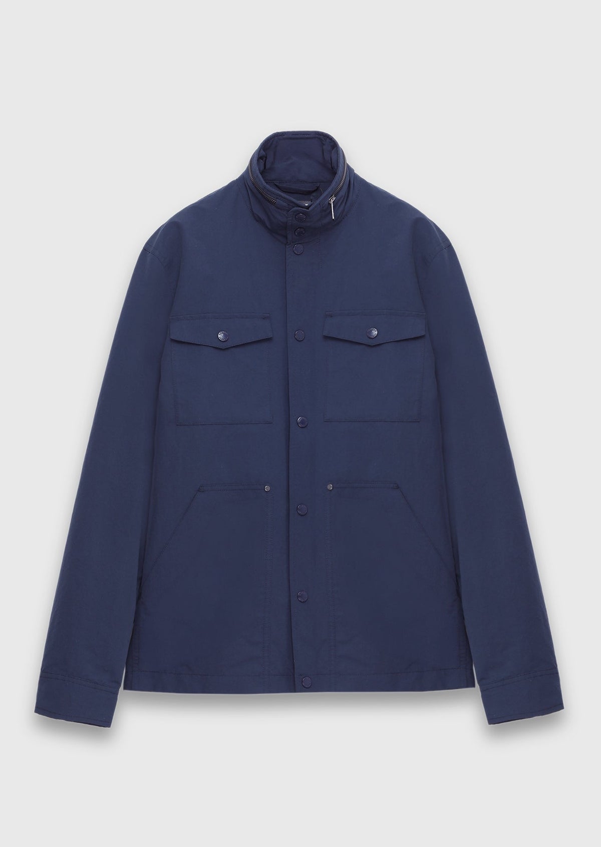 Marineblauer Regular Fit Freizeittechnikkab.