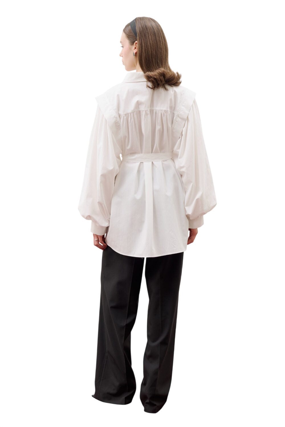 NORA DESIGN SHIRT SCHWARZ