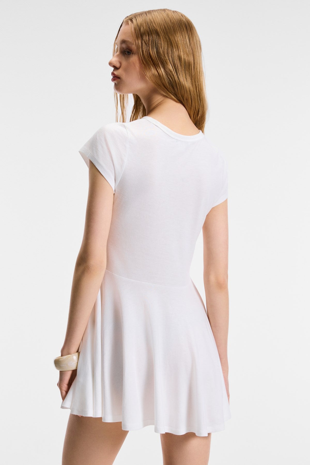 NURVA Mini-Kleid mit Cut-Out-Taille