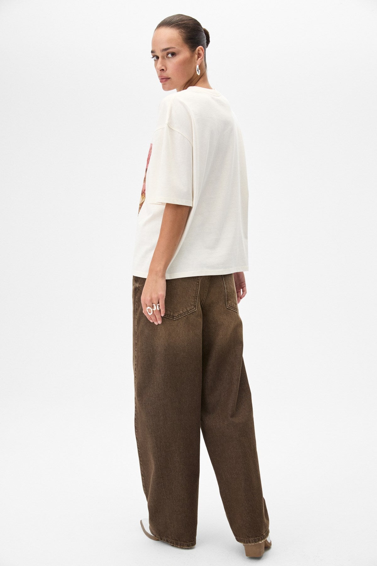 OLENDE Relaxed Fit Print-Shirt
