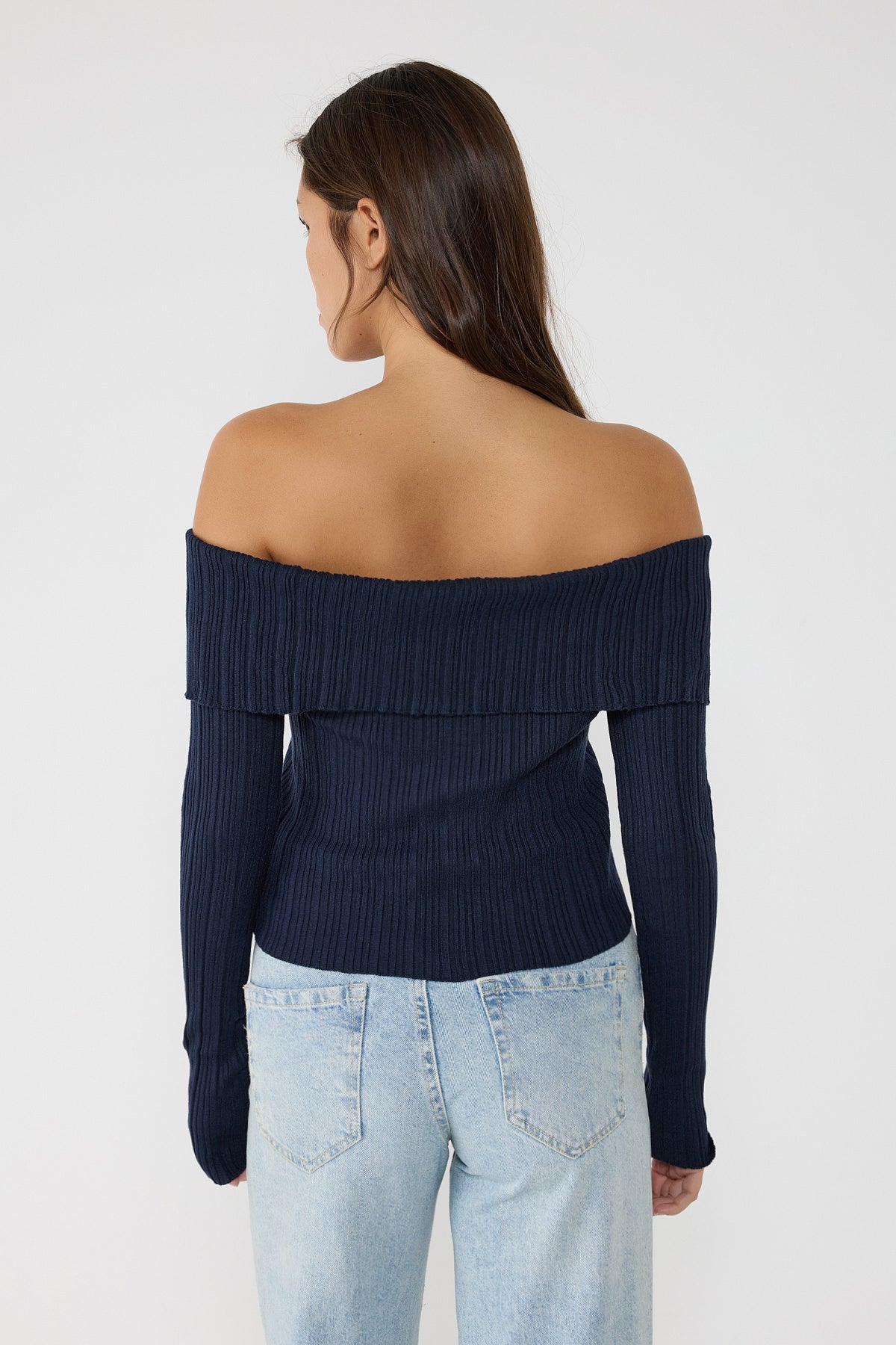 Strickpullover mit Knopfdetails