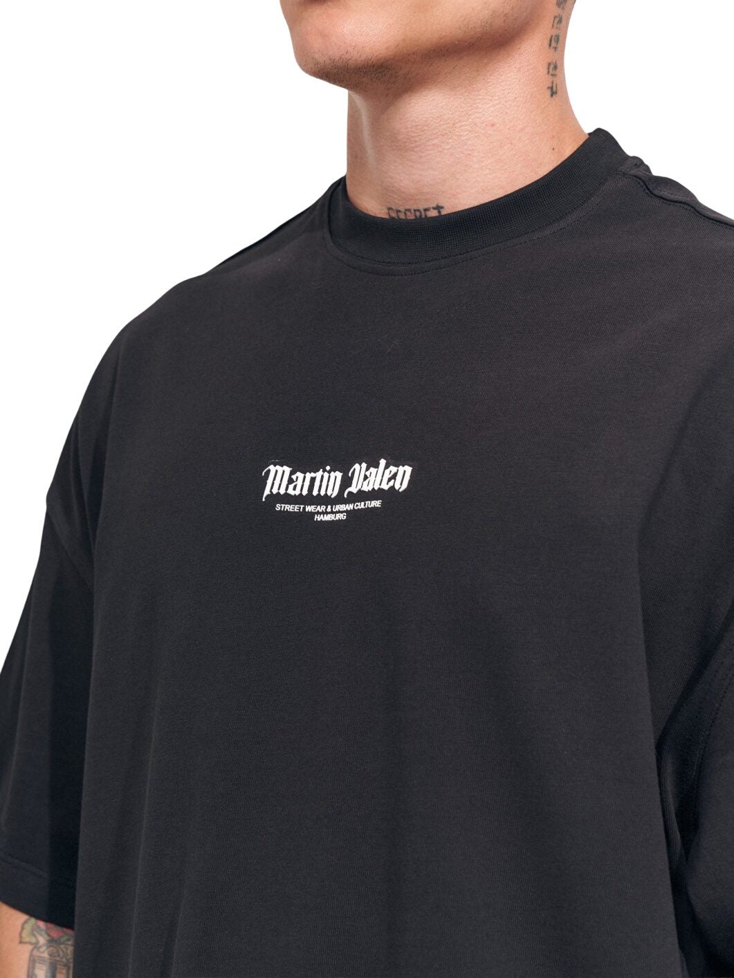 Übergroßes 3D-gedrucktes T-Shirt aus dickem Stoff