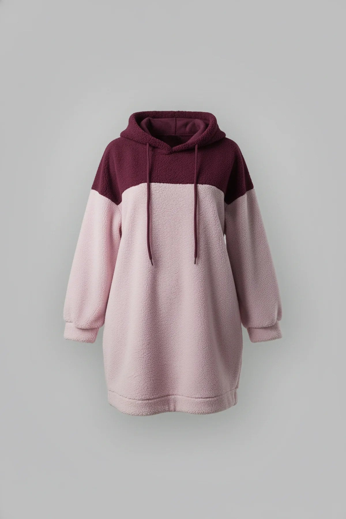 Plüsch-Kapuzenpullover