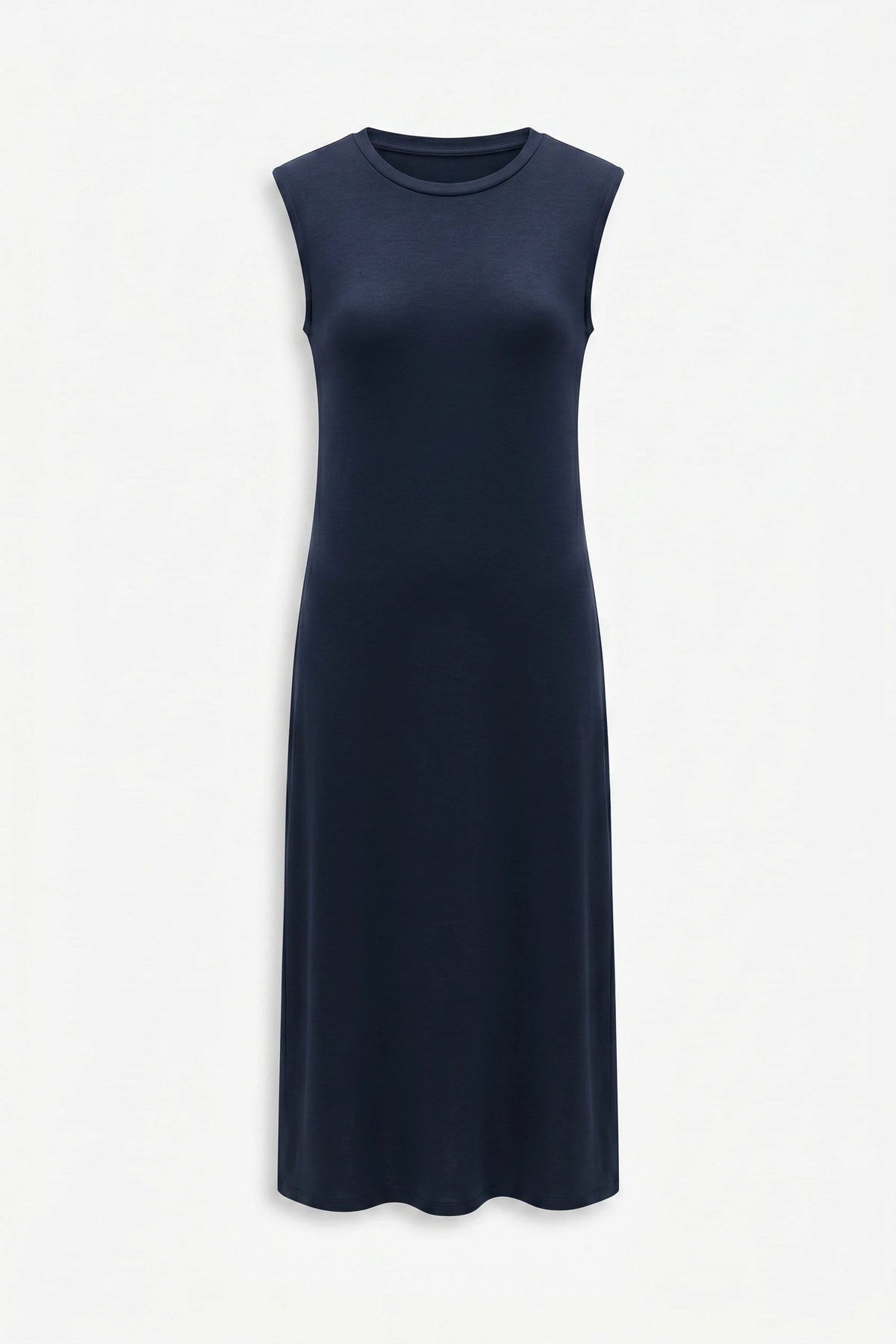 Bequemes Midi-Kleid Basic
