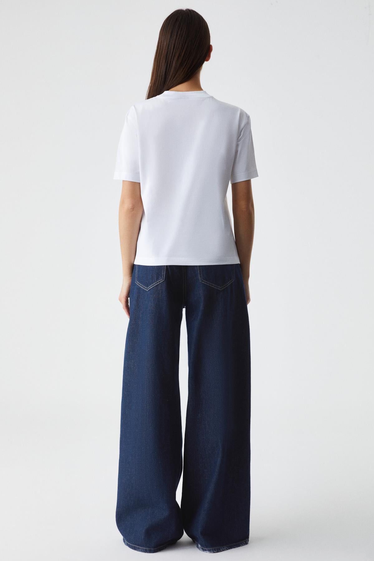 REMSOS Damen Oversize T-Shirt