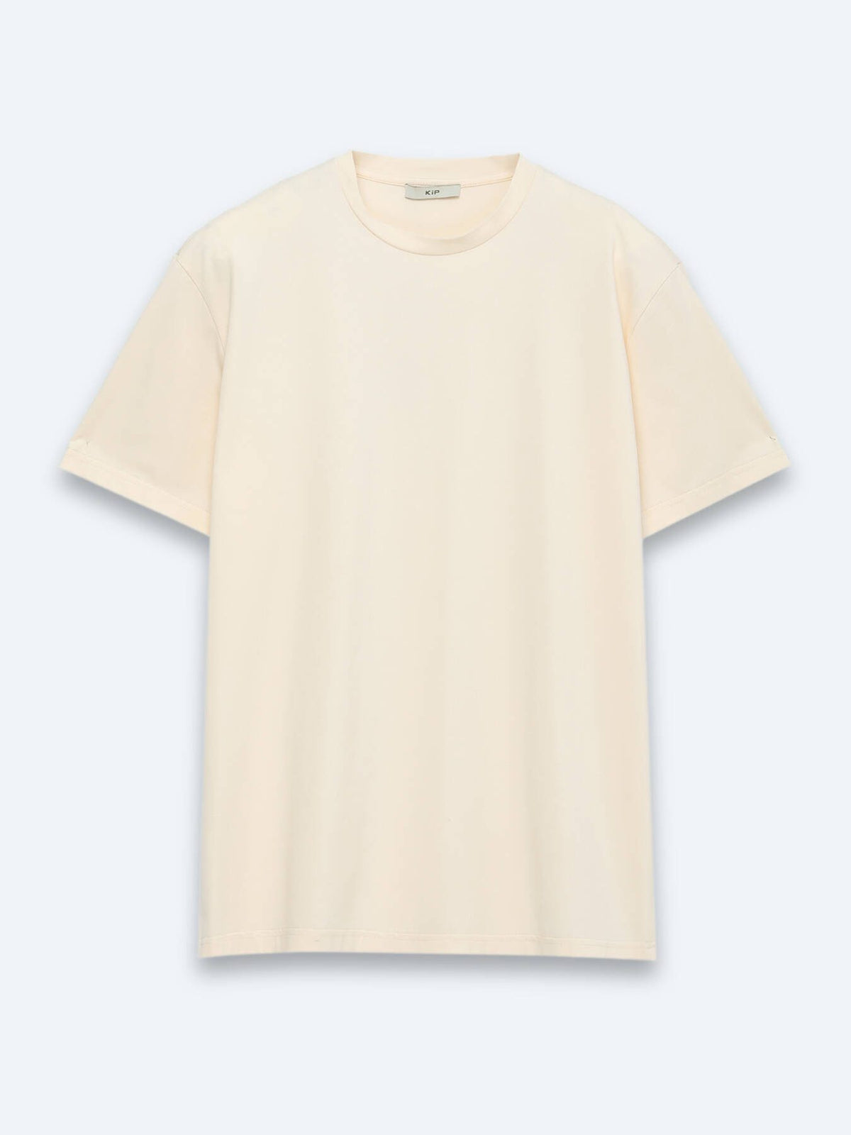 Lachs Baumwoll-Mix T-Shirt