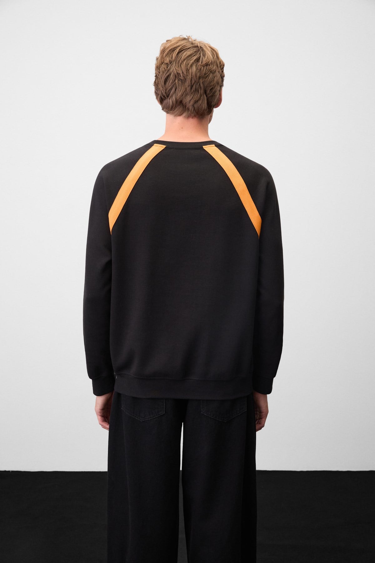 Salvatore Herren Streifen Sweatshirt