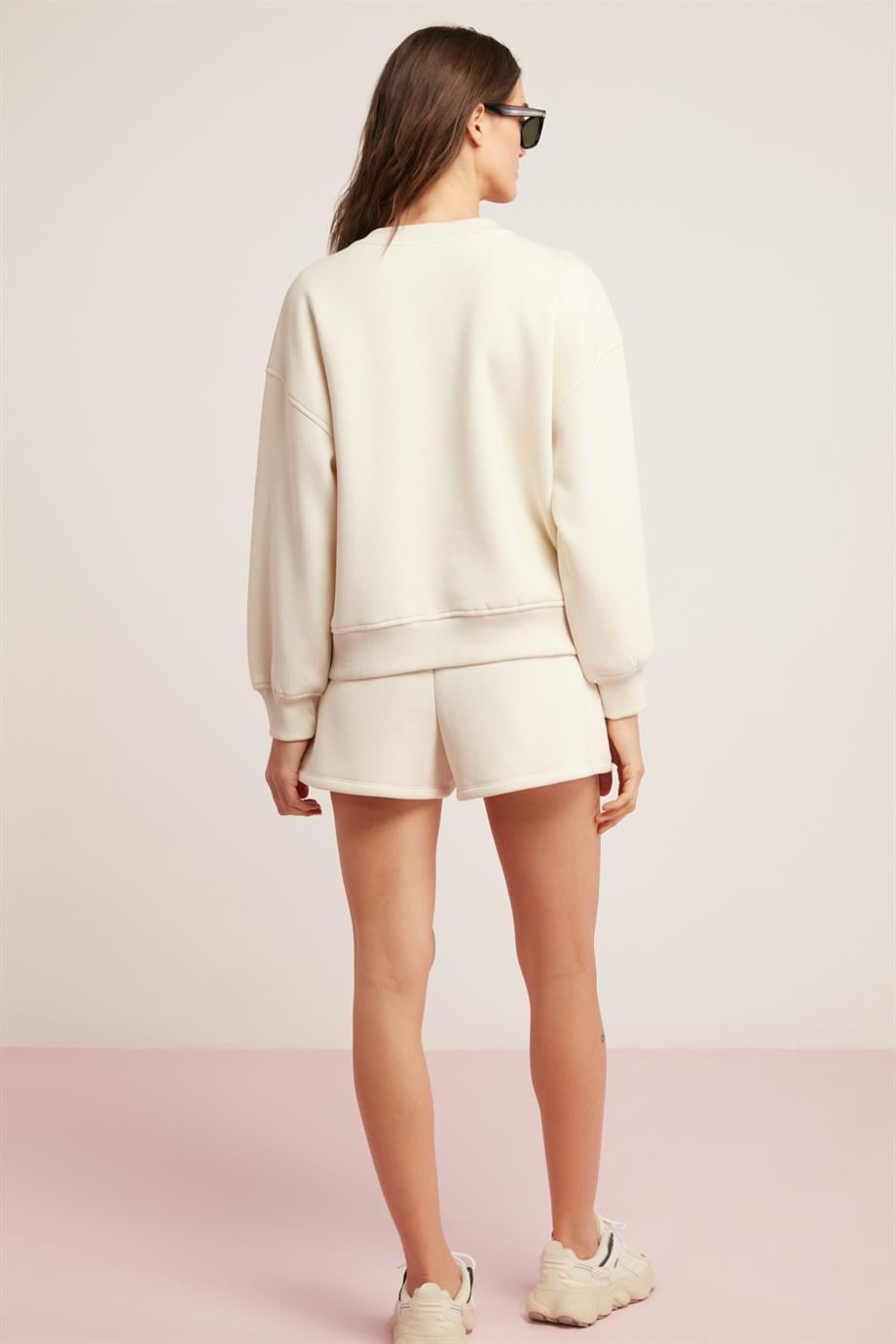 SANDRA Damen Fleece-Sweatshirt