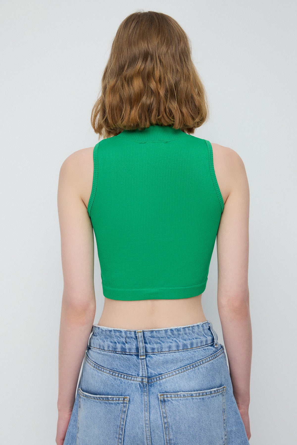 Nahtloses Crop-Top