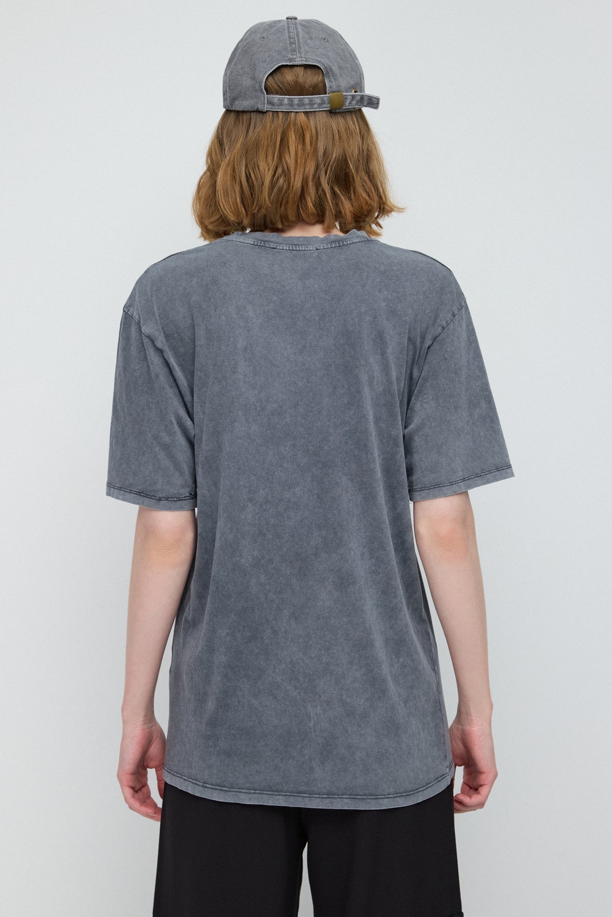 Bedrucktes Basic-T-Shirt