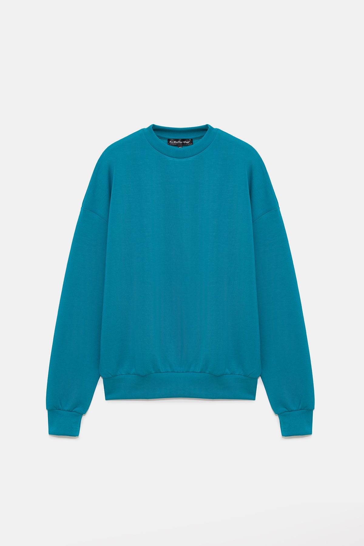 Langarm-Sweatshirt mit Rundhalsausschnitt