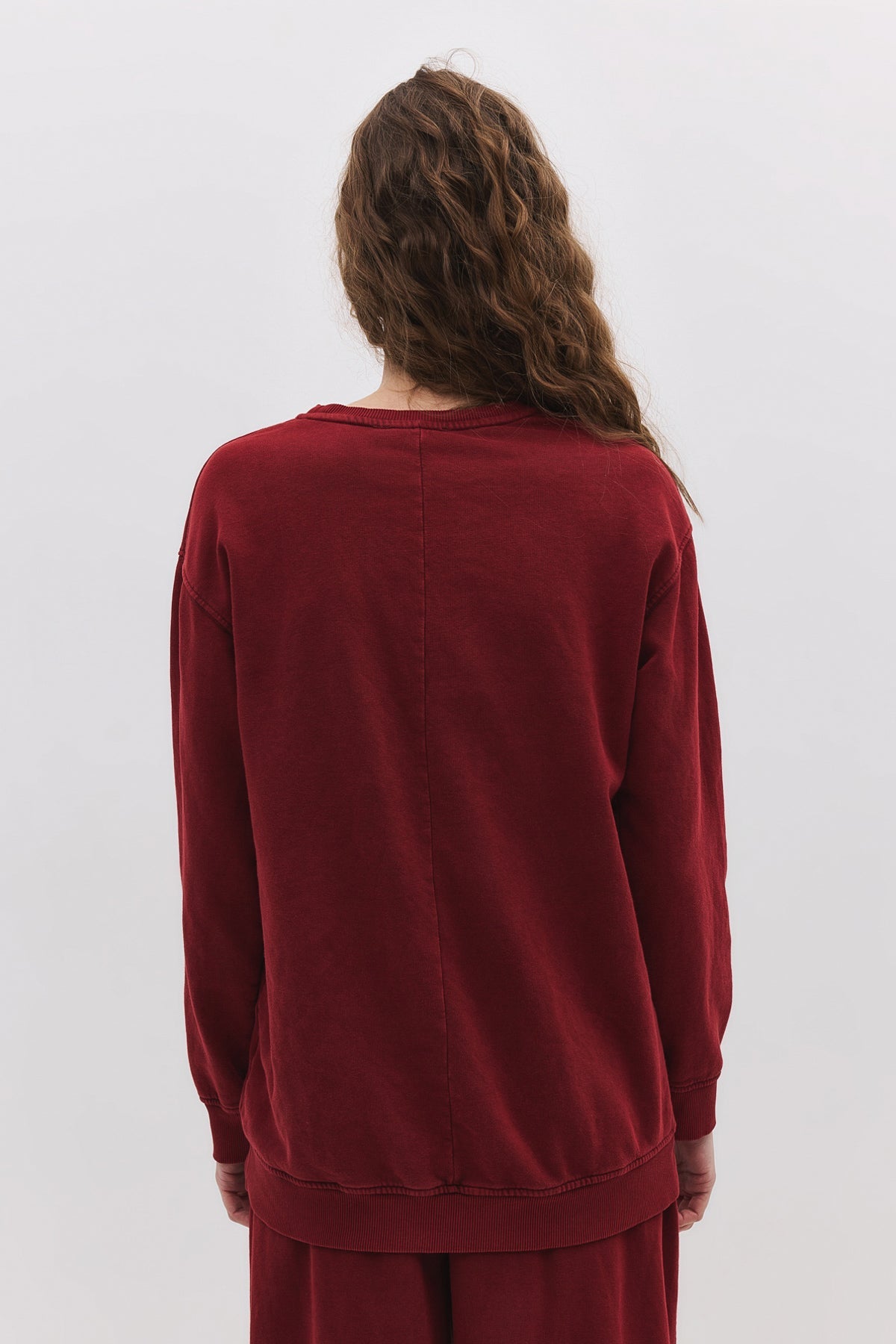 Sweatshirt mit Rundhalsausschnitt