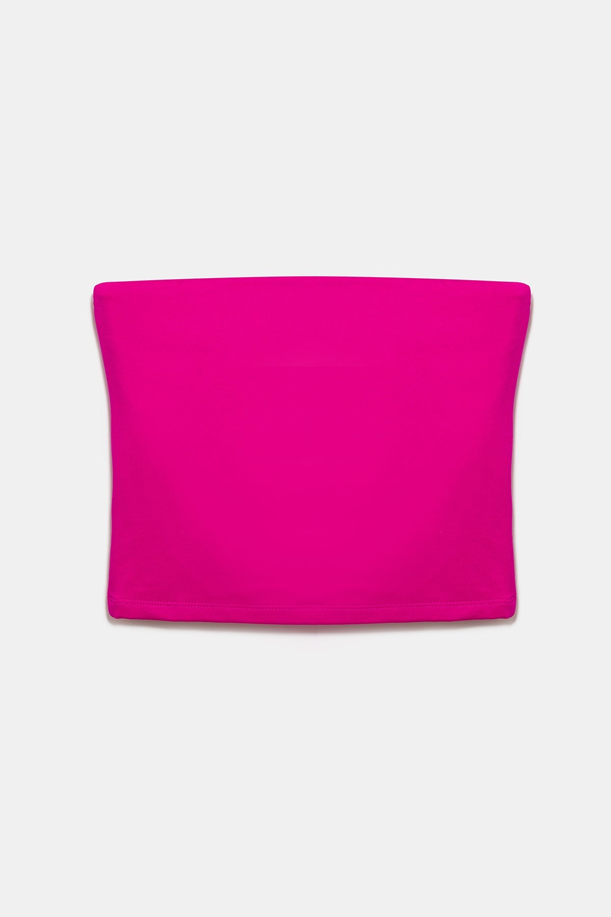 Trägerloses Crop-Top
