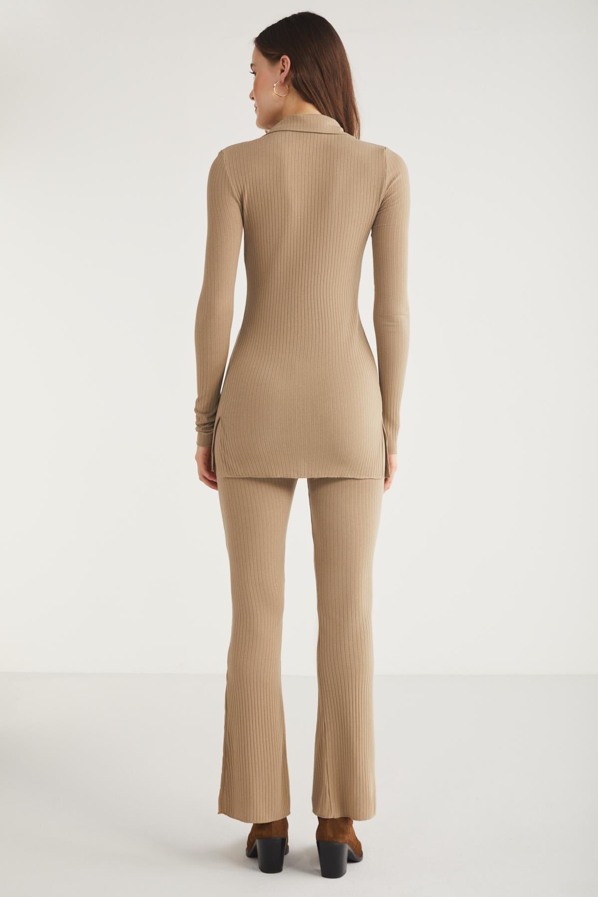 SUELAN Strick Slim Single Shirt