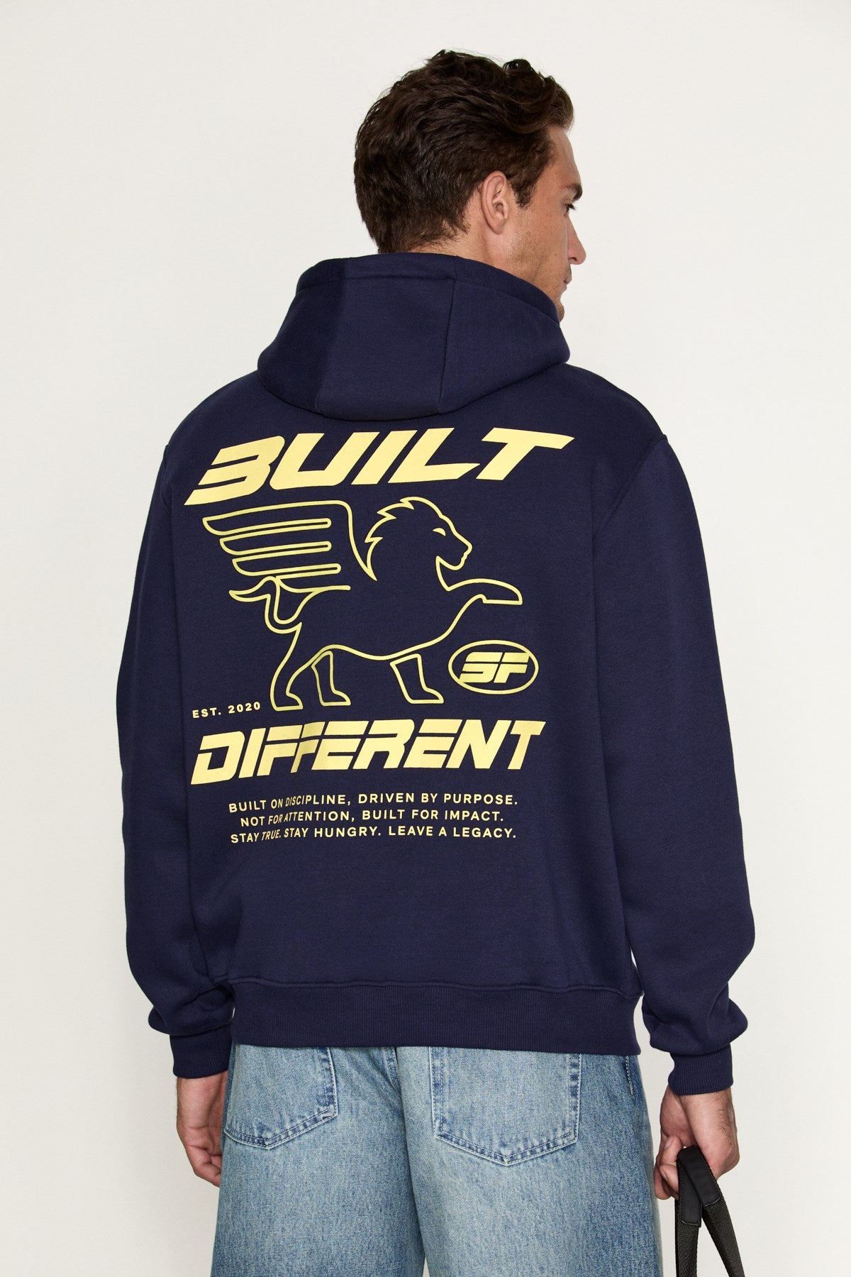 SYLAS Herren Hoodie bedruckt