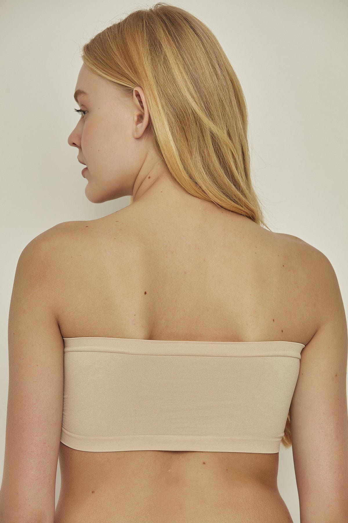 Nahtloses trägerloses Bustier